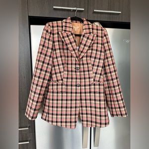 Micheal Kors plaid blazer